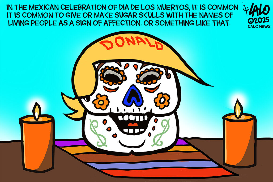 Lalo on CALÓ: Sugar skull
